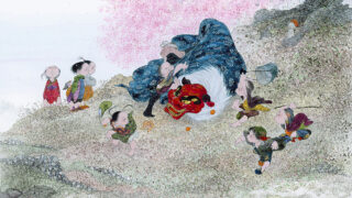 直筆サイン入り！中島 潔 レフグラフ　ファイン版画[真作] 限定220/500部 hahtonomise-artcafe_nk-02