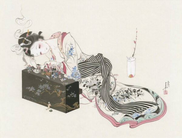酔余美人の幻の宴